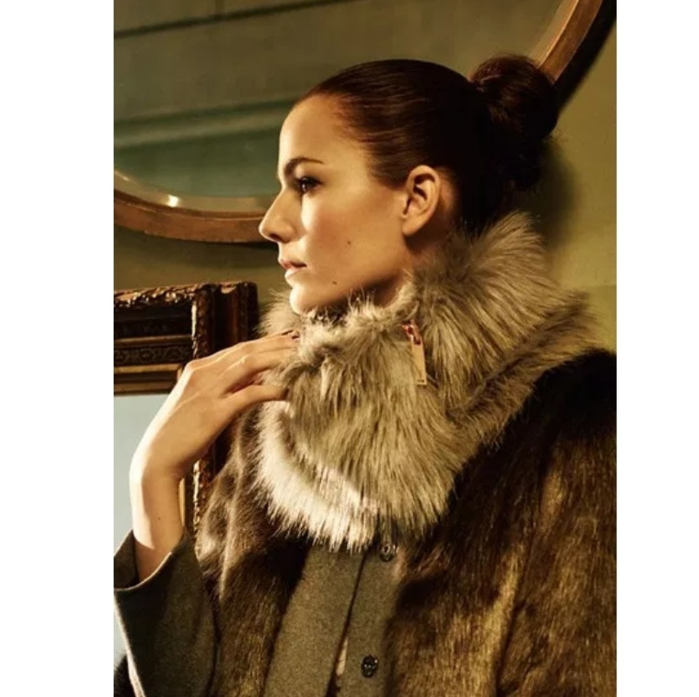 🔥LAST 1🔥NWT TED BAKER FAUX FUR COLLAR - Picture 8 of 8